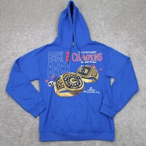 Chinatown Market Hoodie Men Small Blue Back 2 Back Championship CTM L/S Pullover